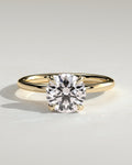 MET 0313 Round Solitaire Engagement Ring