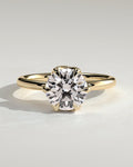 MET 0165 Round Solitaire Engagement Ring