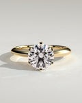 MET 0141 Round Solitaire Engagement Ring