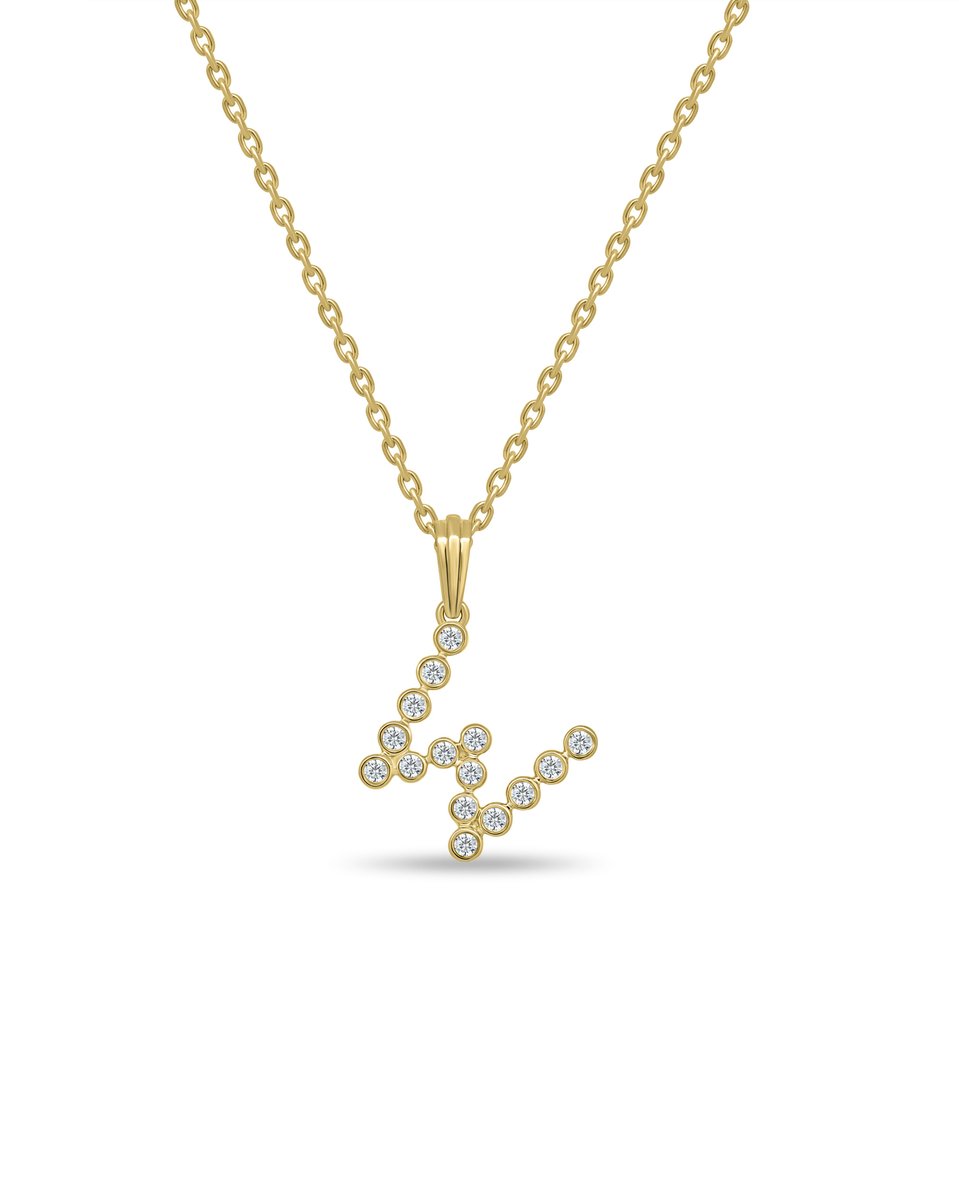 MET 0531 Initial W Pendant