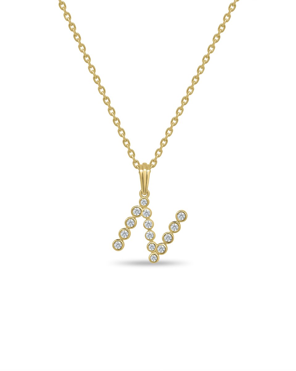 MET 0522 Initial N Pendant