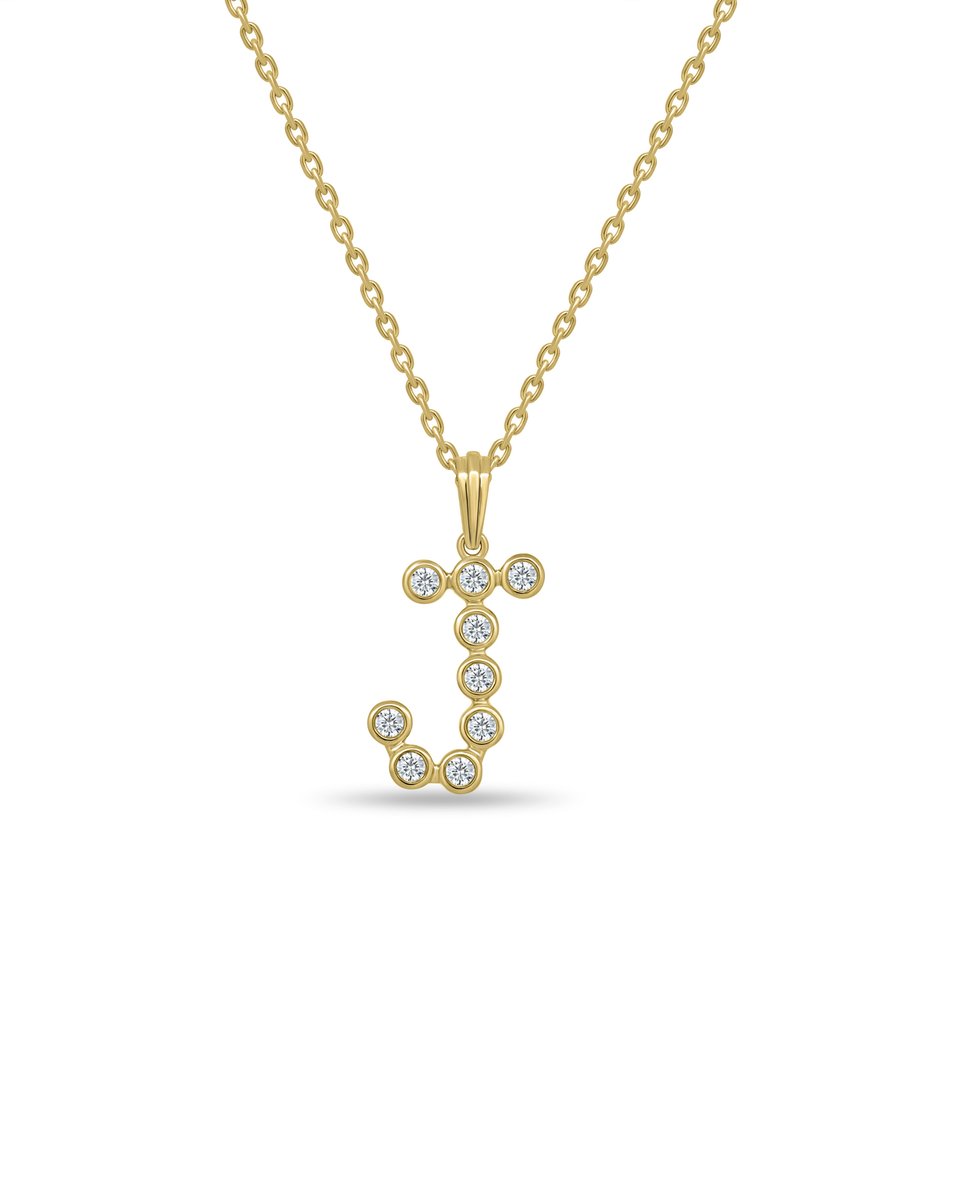 MET 0518 Initial J Pendant