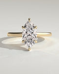 MET 0331 Marquise Solitaire Engagement Ring