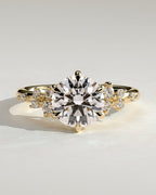 MET 0070 Round Solitaire Engagement Ring