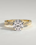 MET 0299 Round Solitaire Engagement Ring