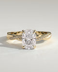 MET 0304 Elongated Cushion Solitaire Engagement Ring