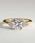 MET 0237 Cushion Solitaire Engagement Ring