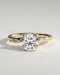 MET 0305 Round Solitaire Engagement Ring