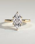 MET 0316 Marquise Solitaire Engagement Ring