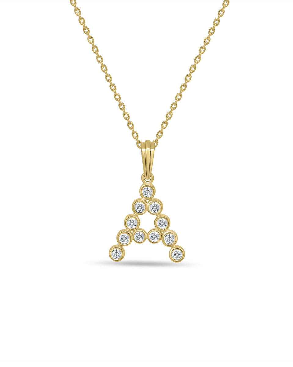 MET 0509 Initial A Pendant