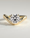 MET 0312 Round Solitaire Engagement Ring