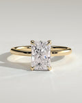 MET 0320 Radiant Solitaire Engagement Ring