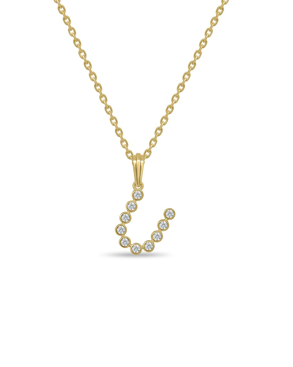 MET 0529 Initial U Pendant