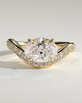 MET 0303 Oval Solitaire Engagement Ring