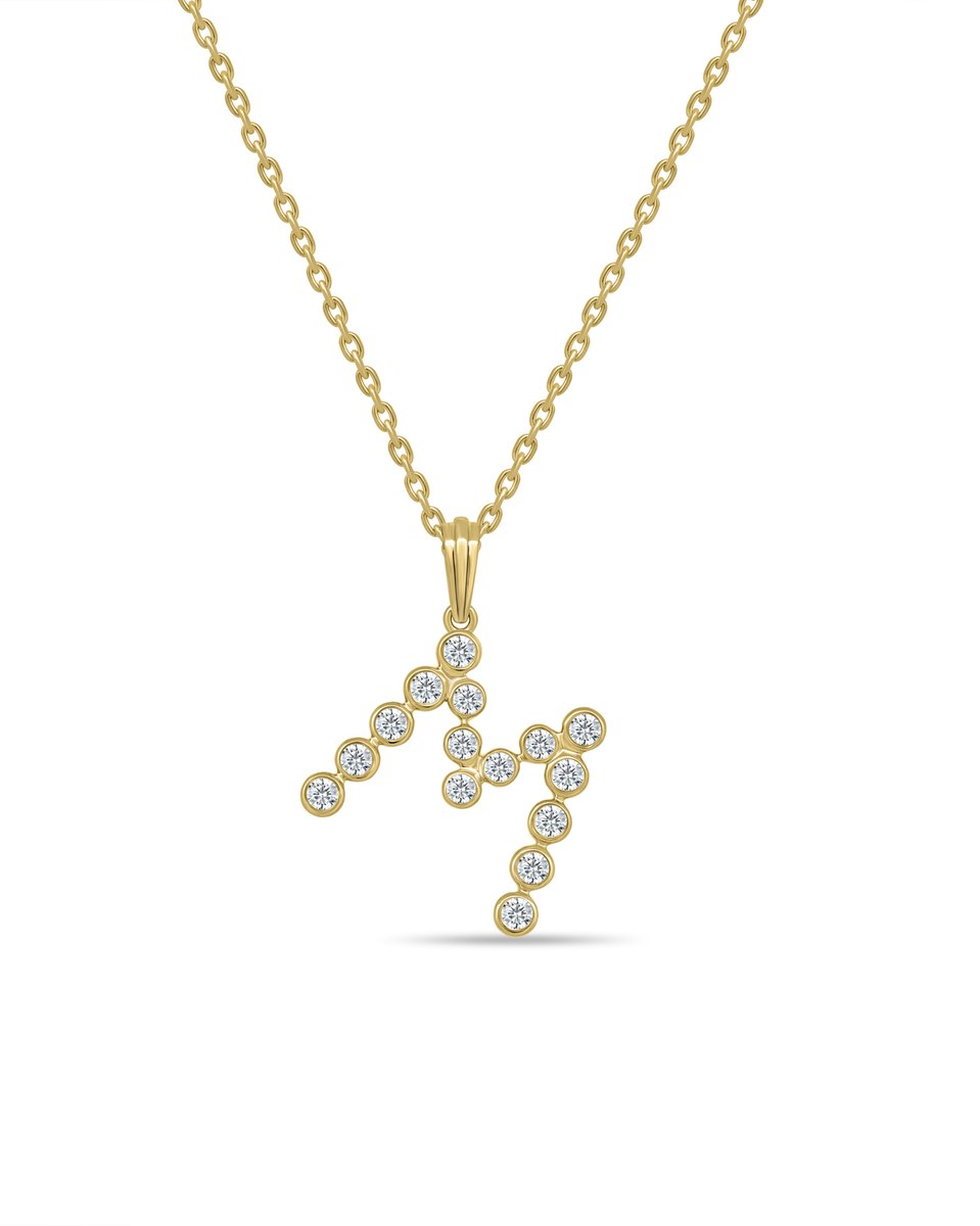 MET 0521 Initial M Pendant