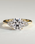 MET 0224 Round Solitaire Engagement Ring