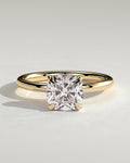 MET 0248 Cushion Solitaire Engagement Ring