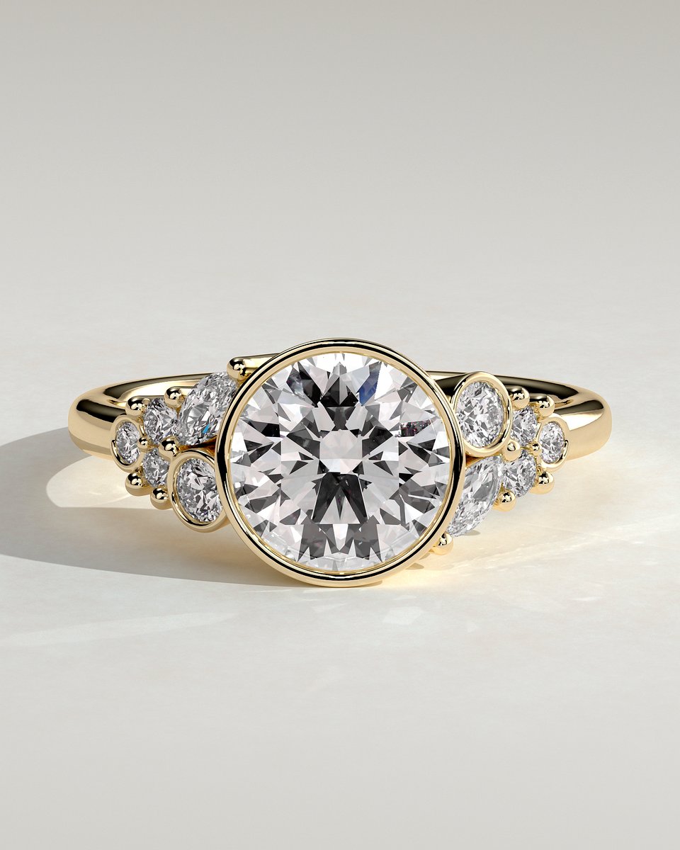 MET 0292 Round Other Engagement Ring