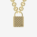 Colgante con candado de filigrana de diamantes Portland | GBS025 | 7879a3758ac0