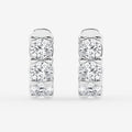 GBK003 | Diamond huggie hoop earrings