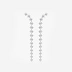 GBK011 source curved round diamond drop earrings