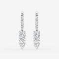 GBK012 Jackie source multi-shape diamond drop earrings