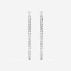 MET Papirclips diamant creol Øreringe | GBK078 — billede 1