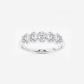 GWA001 - 1 ctw Oval Lab Grown Diamond Five-Stone Anniversary Band