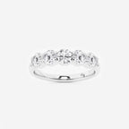 GWA002 - 1 ctw Round Lab Grown Diamond Five-Stone Anniversary Band