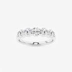 GWA002 - product video for 1 ctw Round Lab Grown Diamond Five-Stone Anniversary Band