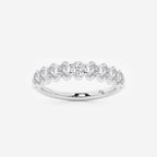 GWA003 - 1 ctw Oval Lab Grown Diamond Wedding Band