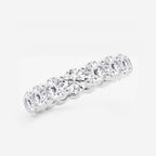GWA005 - Additional Image 1 for  4 ctw Shared Prong Round Lab Grown Diamond Eternity Band - 4.2mm Width