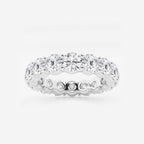 GWA005 - 5 ctw Shared Prong Round Lab Grown Diamond Eternity Band - 4.7mm Width