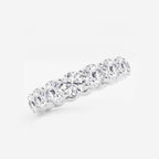 GWA005 - Additional Image 1 for  5 ctw Shared Prong Round Lab Grown Diamond Eternity Band - 4.7mm Width
