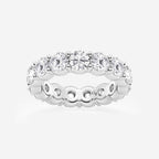 GWA005 - 6 ctw Shared Prong Round Lab Grown Diamond Eternity Band - 4.8mm Width