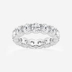 GWA005 - product video for 6 ctw Shared Prong Round Lab Grown Diamond Eternity Band - 4.8mm Width
