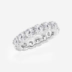 GWA005 - Additional Image 1 for  6 ctw Shared Prong Round Lab Grown Diamond Eternity Band - 4.8mm Width