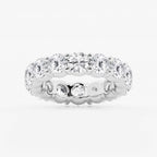 GWA005 - 7 ctw Round Lab Grown Diamond Shared Prong Eternity Band - 5mm Width