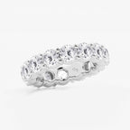 GWA005 - Additional Image 1 for  7 ctw Round Lab Grown Diamond Shared Prong Eternity Band - 5mm Width