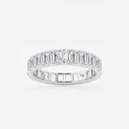 GWA006 - product video for 4 ctw Emerald Lab Grown Diamond Eternity Band - 4mm Width