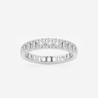GWA007 - product video for 3 ctw Emerald Lab Grown Diamond Eternity Band - 3.3mm Width