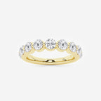 GWA008 - product video for 1 1/2 ctw Round Lab Grown Diamond Floating Wedding Band
