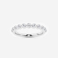 GWA008 - 1/2 ctw Round Lab Grown Diamond Floating Wedding Band