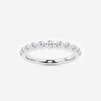 GWA008 - 1/2 ctw Round Lab Grown Diamond Floating Wedding Band