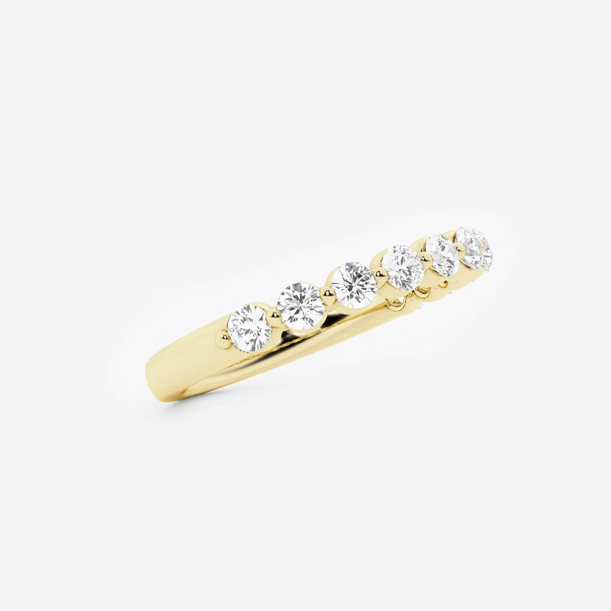 GWA008 - Additional Image 1 for  1/2 ctw Round Lab Grown Diamond Floating Wedding Band