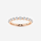 GWA008 - product video for 1/2 ctw Round Lab Grown Diamond Floating Wedding Band