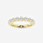 GWA008 - product video for 1 ctw Round Lab Grown Diamond Floating Wedding Band