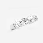GWA008 - Additional Image 1 for  3 ctw Round Lab Grown Diamond Floating Anniversary Band