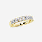 GWA011 - product video for 1 1/2 ctw Emerald Lab Grown Diamond Wedding Band