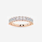 GWA011 - product video for 1 1/2 ctw Emerald Lab Grown Diamond Wedding Band